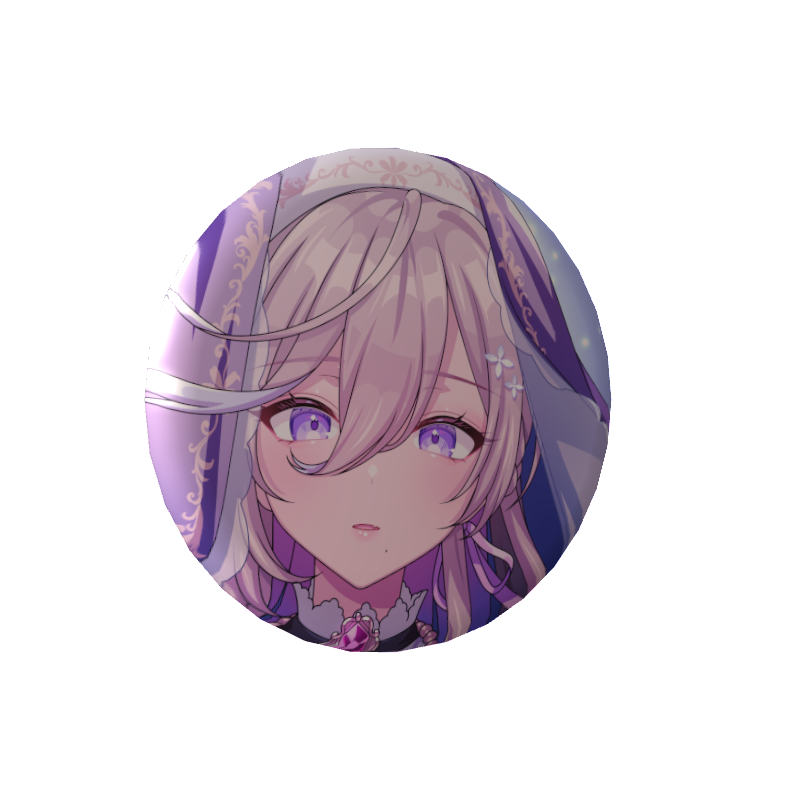 しづきべりりの缶バッジ〖 3rd anniversary アップ 〗の画像