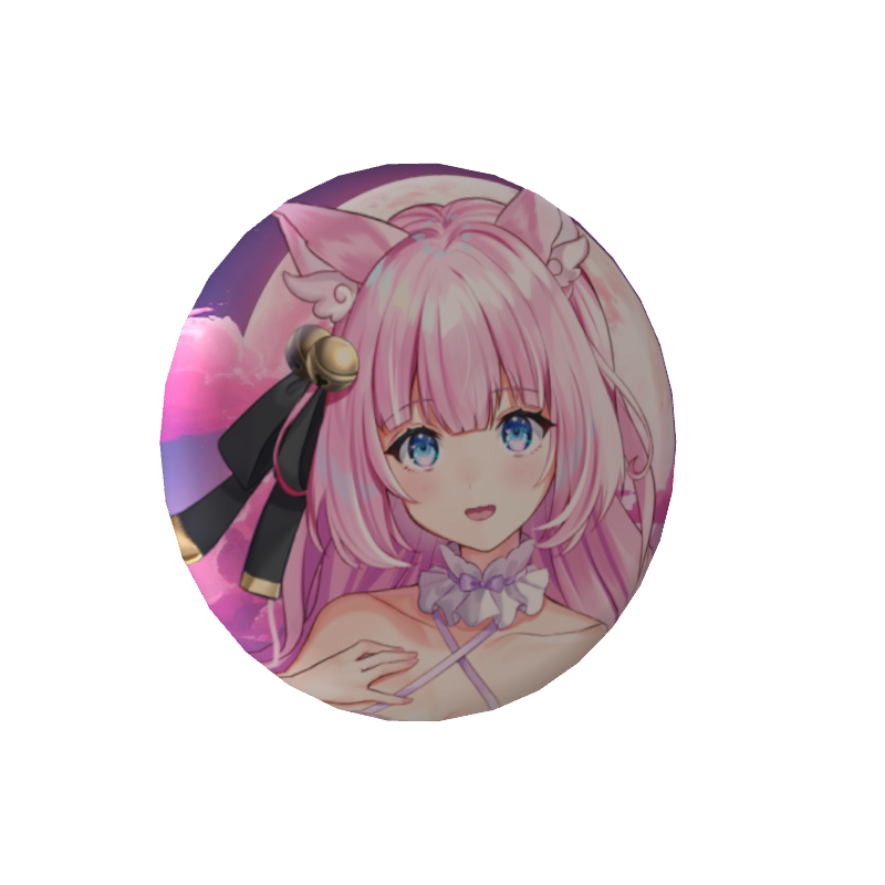 愛鳴ねねむの缶バッジ愛鳴ねねむです♡の画像