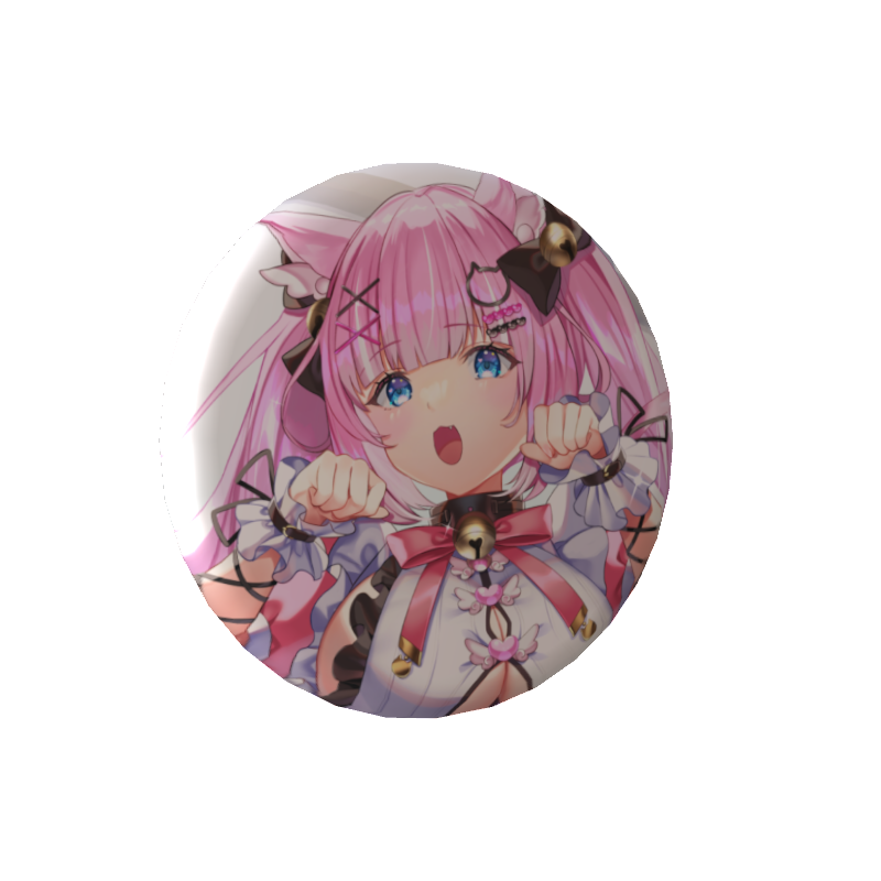 愛鳴ねねむの缶バッジ愛鳴ねねむです♡の画像