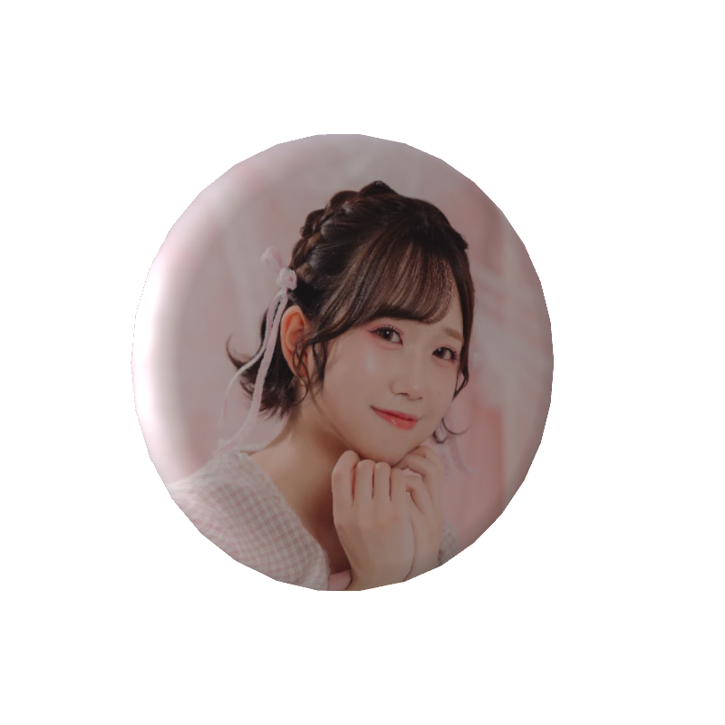 3D缶バッジ（みりりりん）の画像