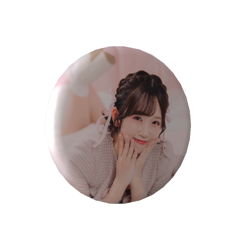 3D缶バッジ（みりりりん・髪型リクエスト権付き）