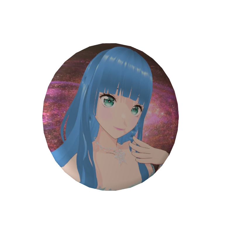 3D缶バッジ（らぴ姫）の画像