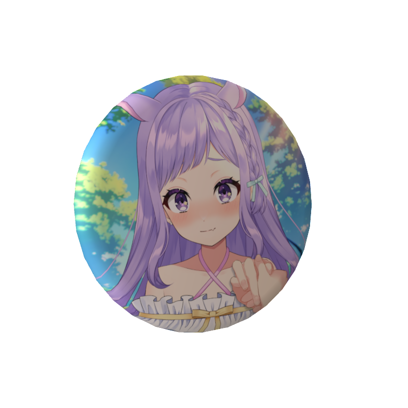 夢乃ねる（yumeno neru）の缶バッジの画像