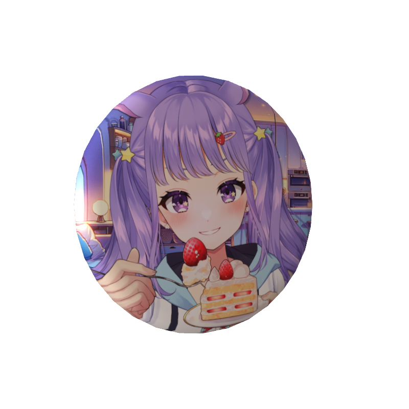 夢乃ねる（yumeno neru）の缶バッジちょっぴり特別な一枚の画像