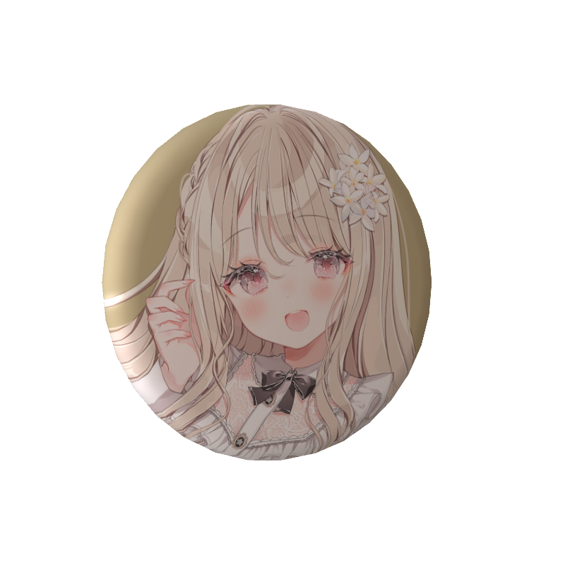 小石夕乃の缶バッジ【キービジュアル】の画像