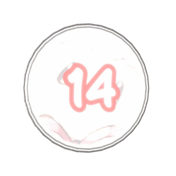 3Dタイマーボイスメダル(ひつじ)⑭