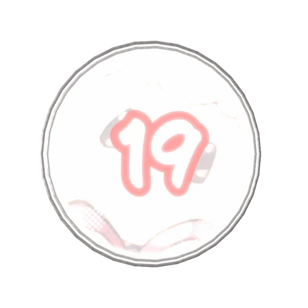 3Dタイマーボイスメダル(ひつじ)⑲
