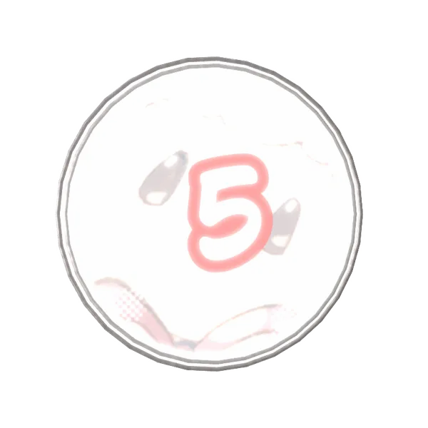3Dタイマーボイスメダル(ひつじ)⑤