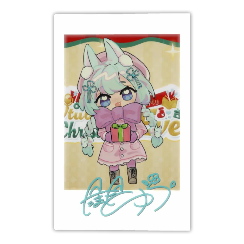 3Dフォトカード（玉藻ゆら- Vtuber Christmas Eve³ -）の画像