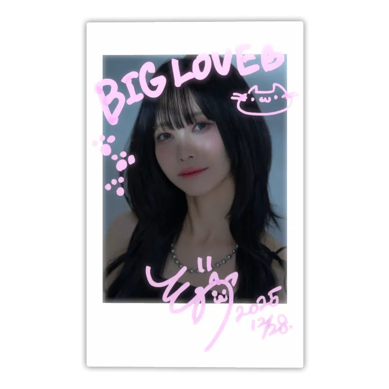 3Dフォトカード（ぞの様）の画像