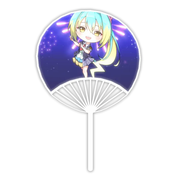 明色ぴかりのうちわ【友達台本】